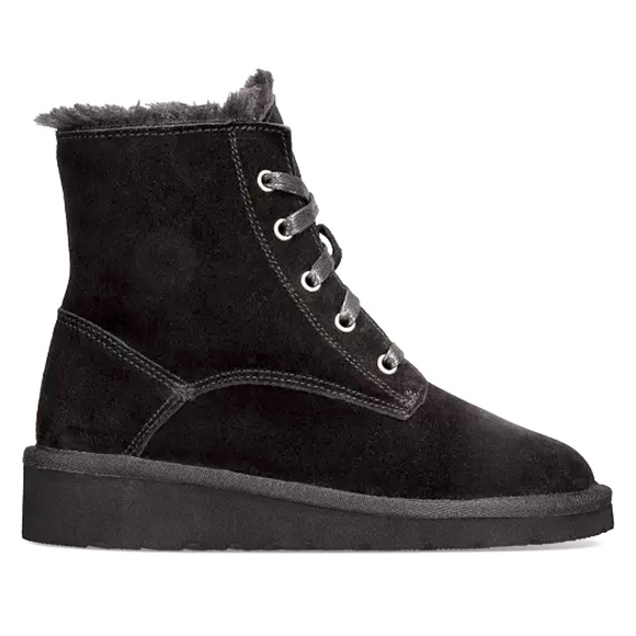 Abbbaa Cold Weather Lace-Up Boots - Picture 1 of 5